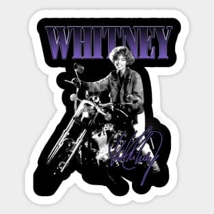 Whitney Houston 80s 90s Music Singer Sticker